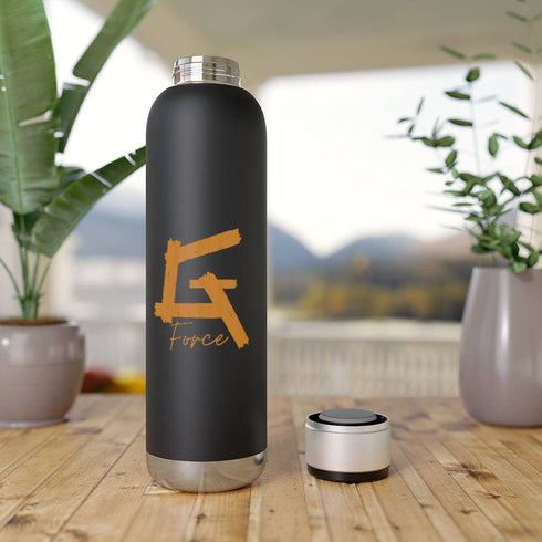 G Force® Soundwave Copper Vacuum Audio Bottle 22oz - EsaModa